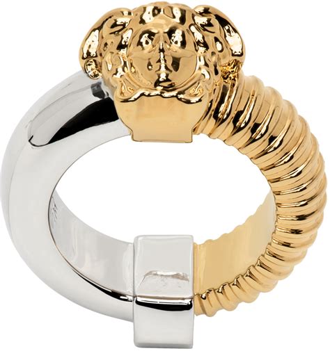 versace strong mapp medusa ring|Versace: Gold & Silver Medusa Ring .